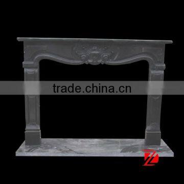 cheap black marble fireplace mantels wholesale