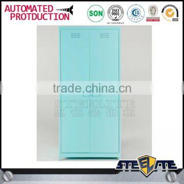 Steel Bedroom Cabinet Cheap Wardrobe Closet Design photo-4