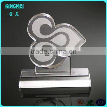 New Design Wholesale Clear Crystal Trophy, Crystal Glass Gift Glass Trophy Blanks photo-3