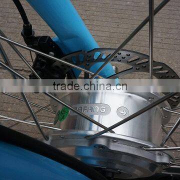 26 Inch Front Wheel Motor Electric Road Bike e Bicycle With Bottel Battery photo-6