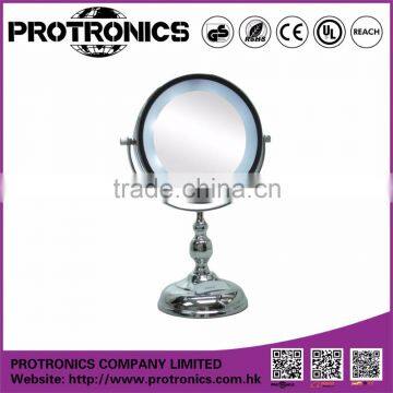 JM935 LED lighting mirror table mirror standing mirror double side magnifying