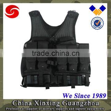 Molle Weaving Strap Tactical Vest Jacket With Different Pouch for Army Military Security photo-2