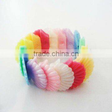 novelty colorful shell bracelet