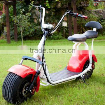 2016 Popular Harley Scooter Style Electric Scooter With Big Wheels Fashion City Scooter Citycoco photo-2