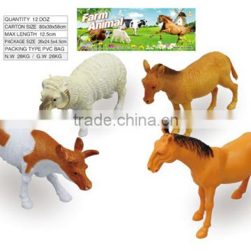 new in market ABS promotion plastic action figures with 7P