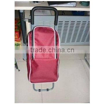 High Quality foldable trolley cooler bag with wheels