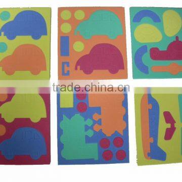 Non-toxic, Mini 3D Puzzle DIY Toy - Vehicles, Animals photo-3