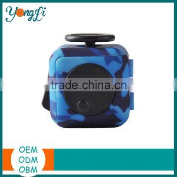 Adults Fidget Cube Stress Relief Toys Color Side Dice photo-2