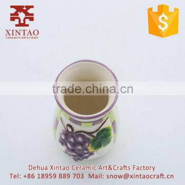 American Ceramic Craft High Ceramic Jug Vase for Home Decoration photo-2