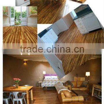 Factory Supplied Good Quality and Cheap Carbonized Click Strand Woven Bamboos Floor photo-4