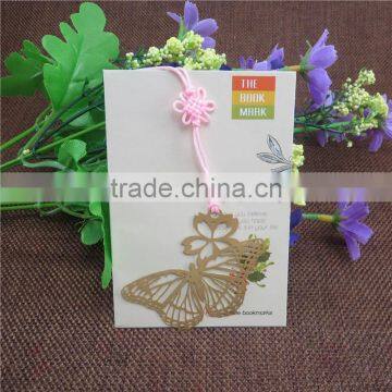 Golden Animal Butterfly Shaped Hollow Bookmark for Wedding Decoration & Gift Tourist Souvenir photo-5