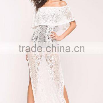 High Quality Wholesale New Elegant One Piece Party Prom Beach Dresses photo-3