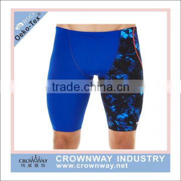 polyester sublimation printing men swimming trunk