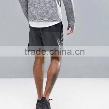 High Quality New Design Custom Drawstring Waistband 100% Polyester Gym Wear Men's Breathable Fashion Sport Running Shorts photo-2