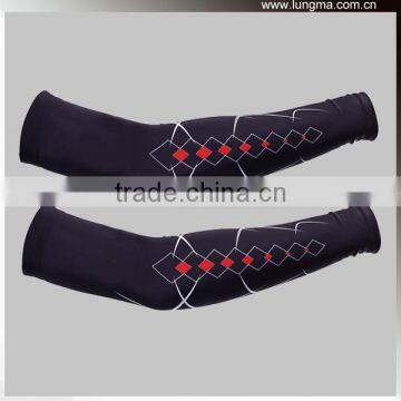 (L/XL) Black Compression Arm Sleeves photo-2