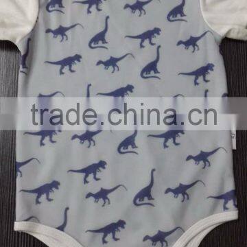 Dinosaur romper cotton print kong long