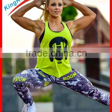 2016 Best Selling Lady's Sublimation Custom Compression Tights photo-4