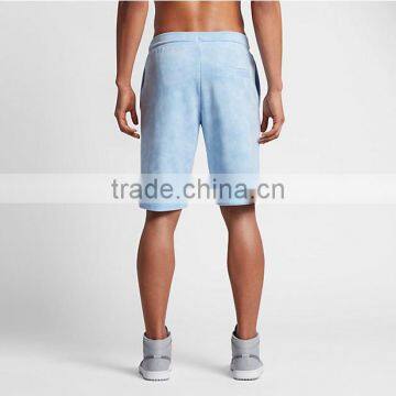 MGOO OEM Service Mens Casual Shorts In Blue Color Sport Wear Gym Pants In Stock photo-3