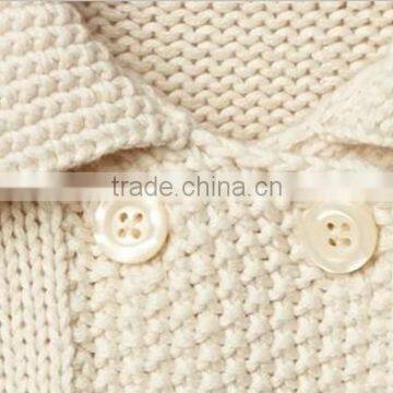 Soft Knit Baby Girls Sweater Double-Breasted Cardigan photo-3