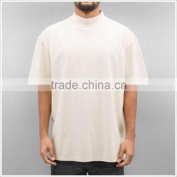 Sample Available Custom Your Design Mens Stand Up Collar T Shirt photo-3