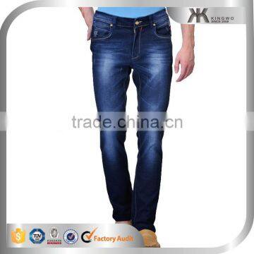 Acid Washed Mens Latest Distressed Blank Jeans Denim Jeans