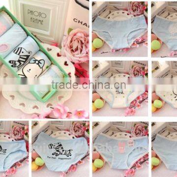 2017 New Girls Underwear Gift Box Ladies Underwear Cute Cotton Underwear photo-3