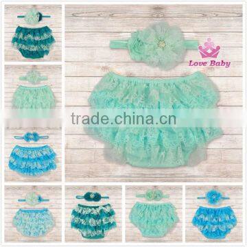 Baby Ruffle Cotton Baby Bloomers LBE4092910 photo-6