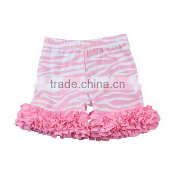 2017 Best Seller Wholesale Sweat Shorts Ruffle Icing Shorts Baby Boutique Wholesale photo-3