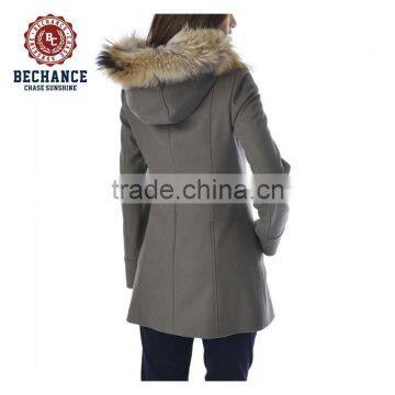 AB2910 Women Fur Edging Hood Winter Warm Clothing photo-2