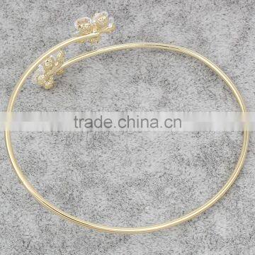 Adjustable Wire Bangle Bracelet Wholesale Fashion Zinc Alloy Bangle Brand Bangle photo-2