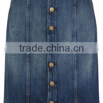 High Quality Denim Skirt Latest Long Skirt Design for Ladies