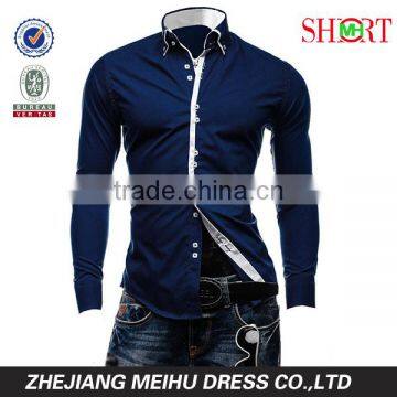 Latest Style Men's Dress Shirt Fashion Gay Men Shirts photo-3
