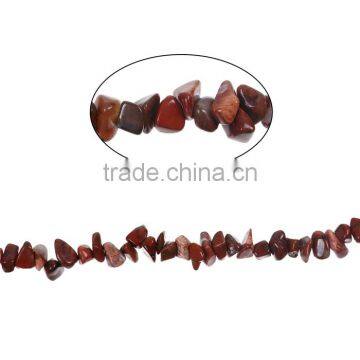 Rainbow Stone Gemstone Loose Chip Beads Irregular Brown Red