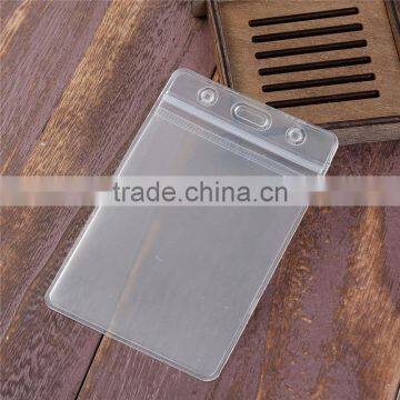 High Quality Waterproof PVC Horizontal ID Card Holder Bags photo-3