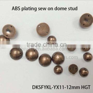 Sew On ABS Dome Studs