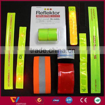 Glow in the Dark Custom Promotion Gift Pvc Reflective Snap Wrap photo-3