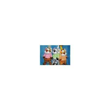 25 cm Eco-friendly Material Cute Kids Plush Toys, Plush Snoopy bear with T-shirt