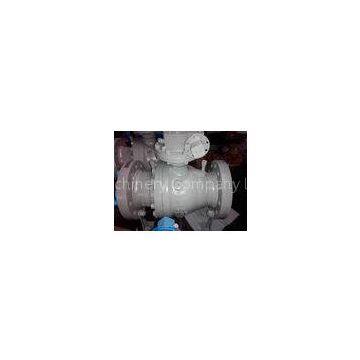 Cast Carbon Steel Trunnion Ball Valve with Flange Connection WCB