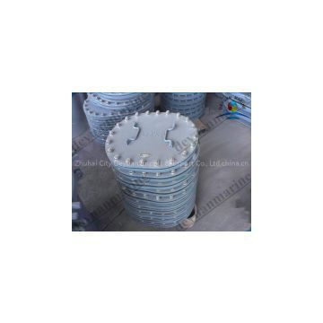 Marine aluminum manhole cover A type