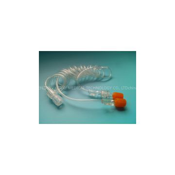 china suppliers Medical MRI CT Low pressure tube with dual check valve coiled tubing