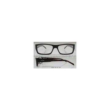 Popular Boys Acetate Optical Frames With Demo Lens , Black / Blue Rectangular