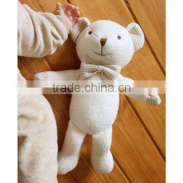 No Dyeing Natural Organic Cotton Safty Baby First Doll Infant Toy photo-4