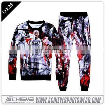 2017 Fashion High Quality 3D Digital Print Sweater for Men photo-5