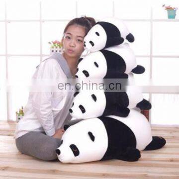 Plush panda bear for baby sleep