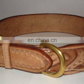 HIGH QUALITY LEATHER DOG COLLAR