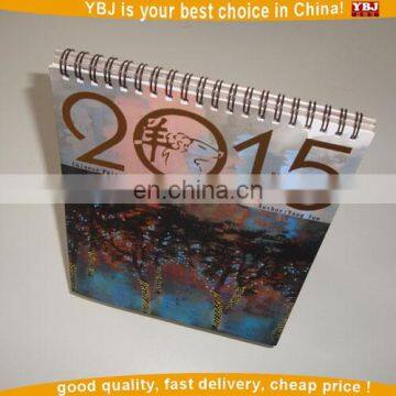 2017 New design OEM china manufactory printed monthly desk paper calendar , 2017 Embossed High Quality Calendar