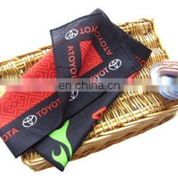 Factory OEM screen printing square bandana