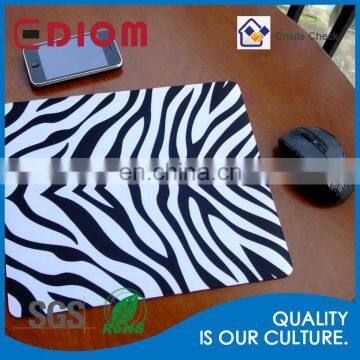 natural rubber material custom design your own neoprene blank sublimation mouse pad