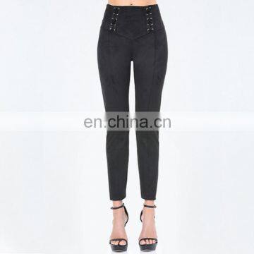 Fashion Pants Sexy Women Skinny Leggings Fabric Faux Suede Slim Workout Leggings Wholesale