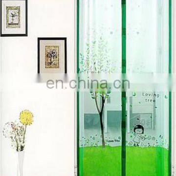 Custom Hands-Free Retractable Screen Door for Home Decoration